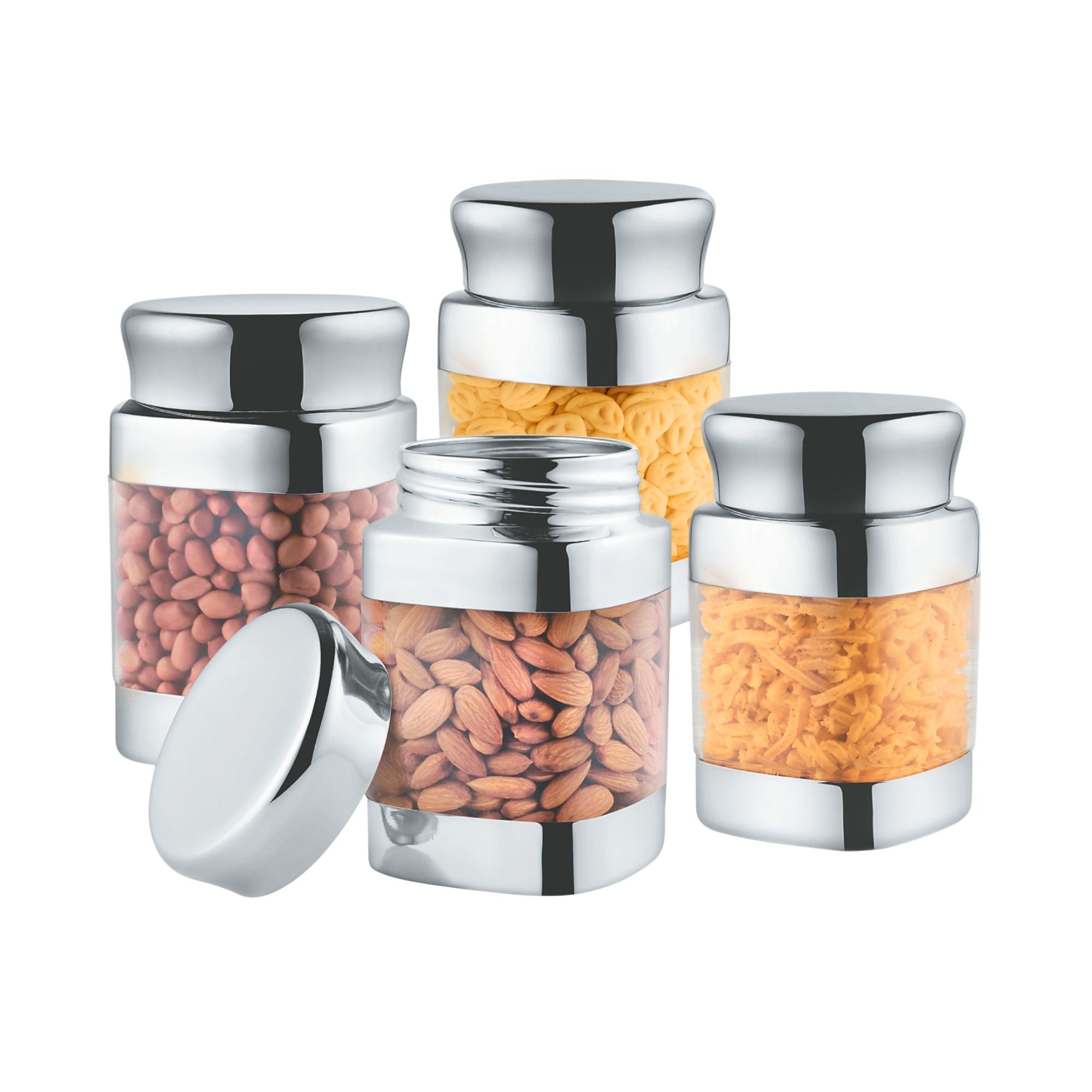 Buy Square Canister Combo Set of 4 Online - JVL Classicware