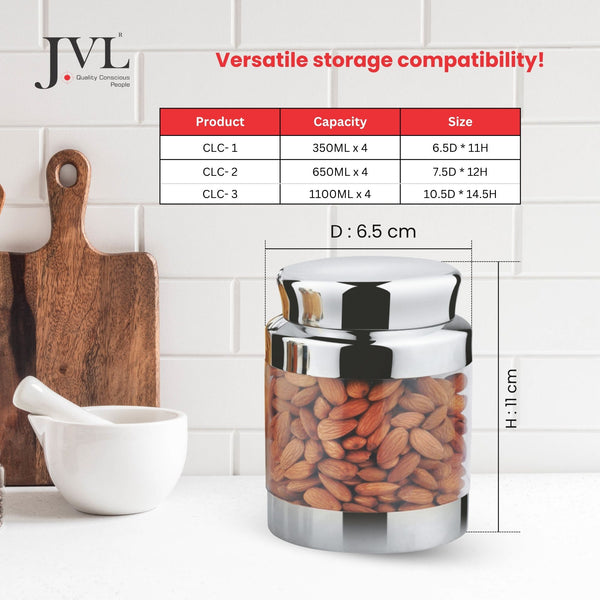 Classic Canister Combo Set of 4