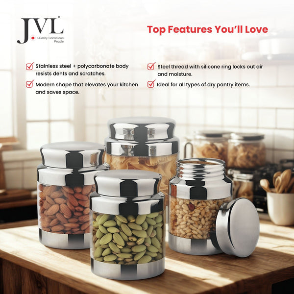 Classic Canister Combo Set of 4