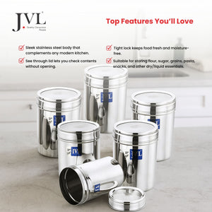 Vintage Clear Combo Set of 6