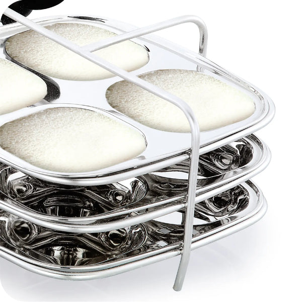 Multi Purpose Big Square Steamer with Tri-Ply Base