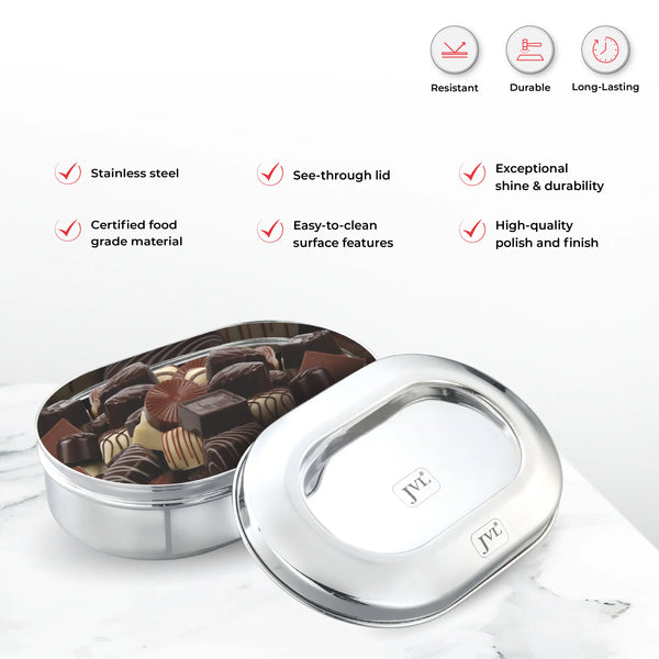 Capsule Costa Tin - Plain Steel Lid
