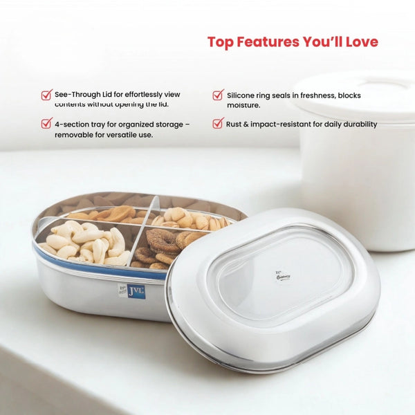 Capsule Dry Fruit Tin