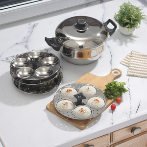 3 in 1 Classic Idly Pot with Tri-Ply Base