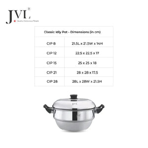 3 in 1 Classic Idly Pot with Tri-Ply Base