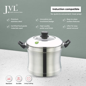 Designer Idly & Dhokla Maker with Plain Steel Lid Only