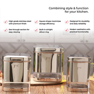 Flossy Clear Canister