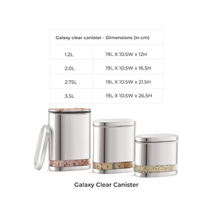 Galaxy Clear Canister