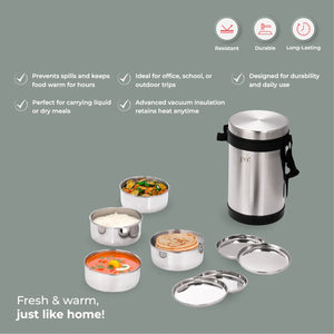 Hot Tiffin Carrier with Bag