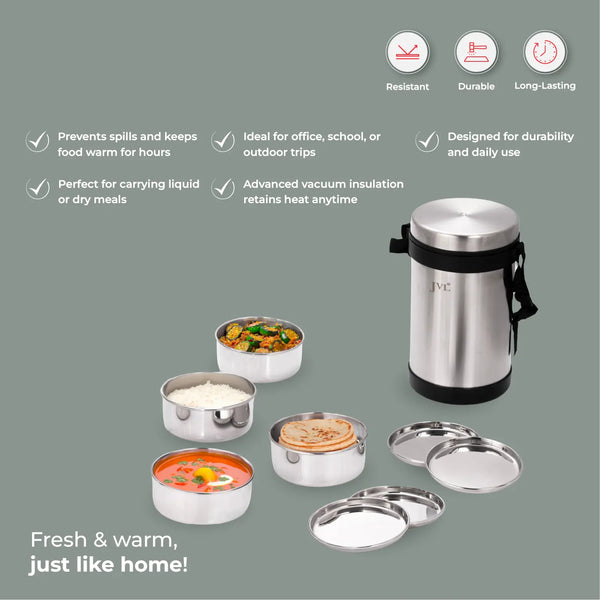 Hot Tiffin Carrier with Bag