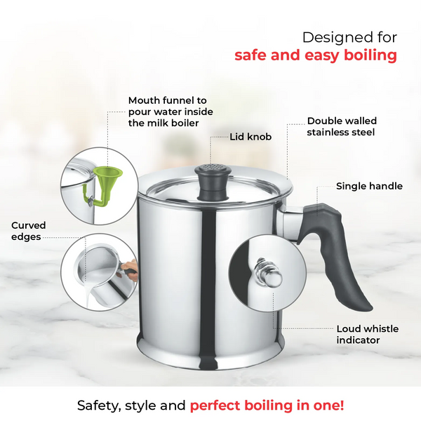 Milk Boiler - Single Handle