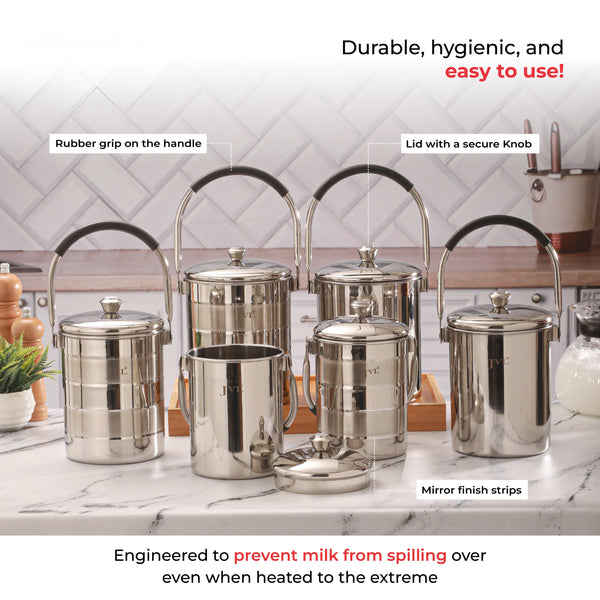 Milk Pot - Mirror Finish