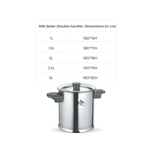 Milk Boiler - Double Handle