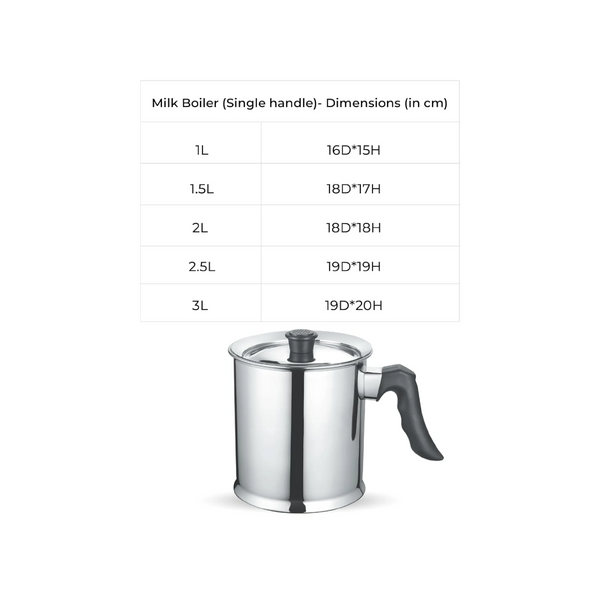 Milk Boiler - Single Handle