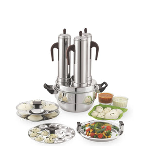 Multi Purpose Puttu Maker with Tri-Ply Base