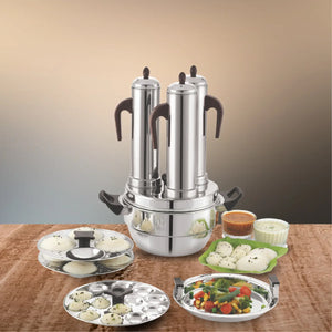 Multi Purpose Puttu Maker with Tri-Ply Base