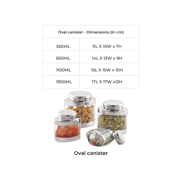 Oval Canister