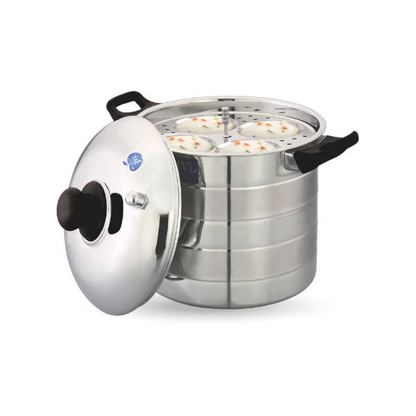 Prime Idly Maker with Tri-Ply Base