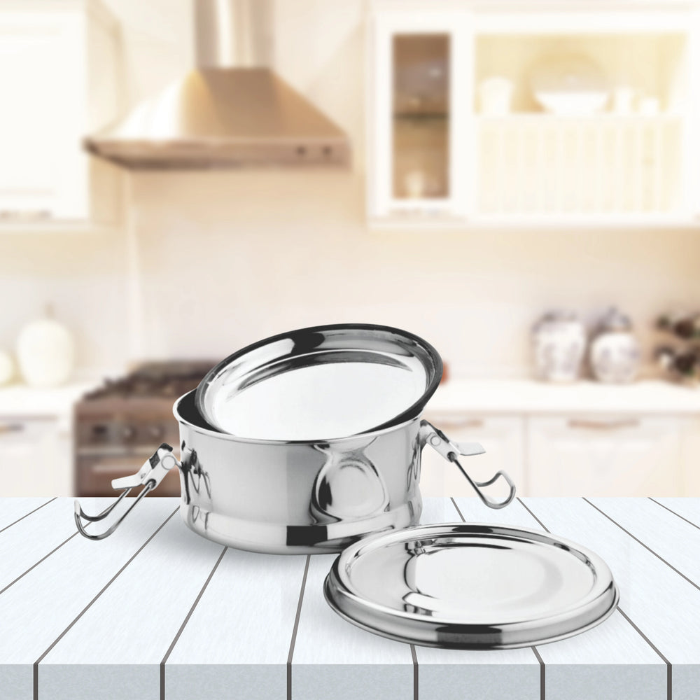 Round Leak Proof Lunch Box (Single Tier)