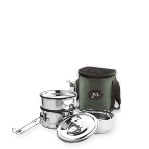 Round Leak Proof Lunch Box (Three Tier)