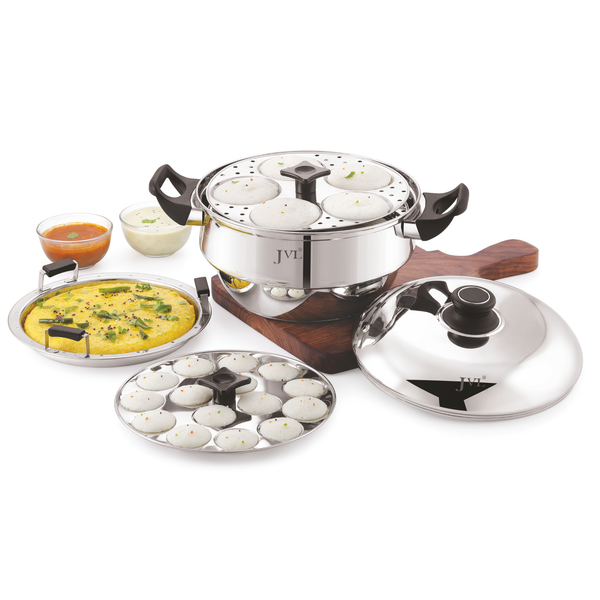 3 in 1 Classic Idly Pot with Tri-Ply Base