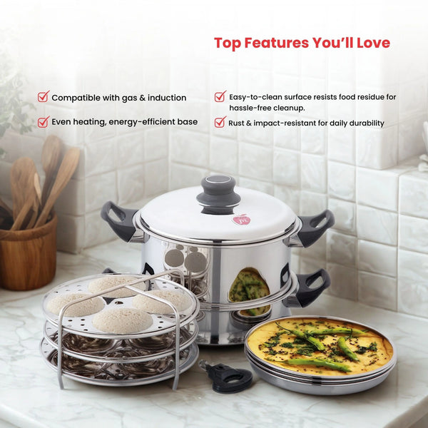 Multi Purpose Small Round Steamer