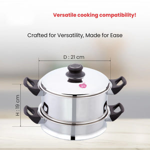 Multi Purpose Small Round Steamer