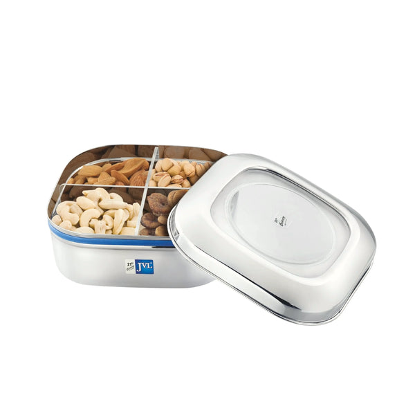 Square Dry Fruit Tin