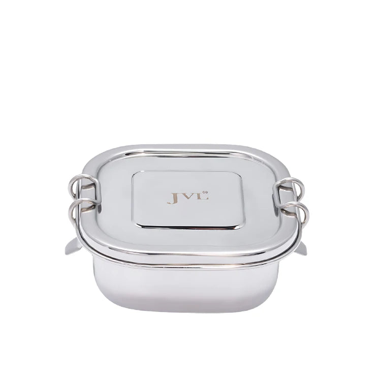 Square Leak Proof Lunch Box  (Single tier)
