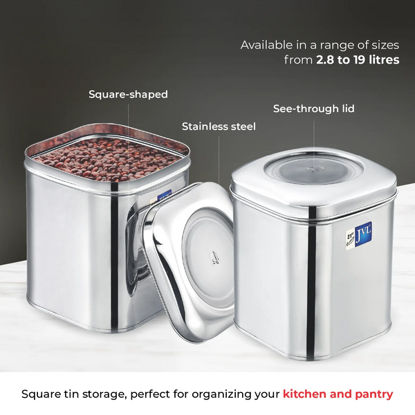Square Tin