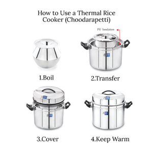 Thermal Rice Cooker (Choodarapetti)