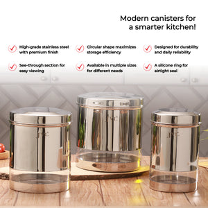 Trendy Clear Canister