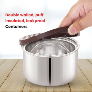 Trixo Double Walled Leakproof Lunchbox