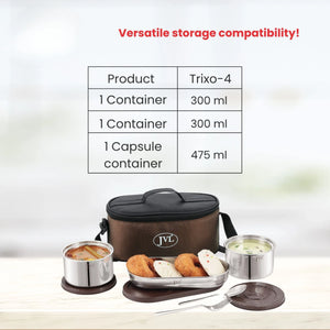 Trixo Double Walled Leakproof Lunchbox