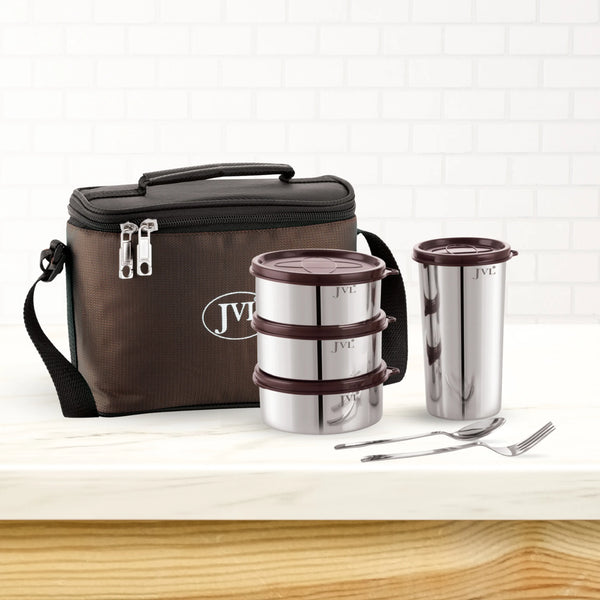 #3containers(300ml),1tumbler(500ml),1bag,1spoon,1fork