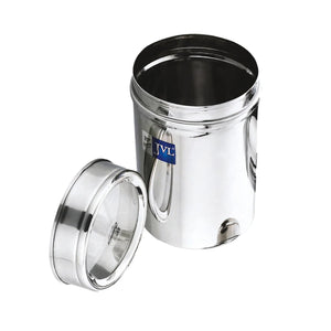 Vintage Clear Canister