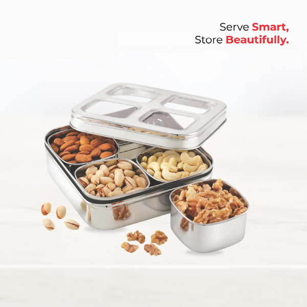 Vista Dry Fruit Tin / Spice Tin