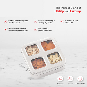 Vista Dry Fruit Tin / Spice Tin