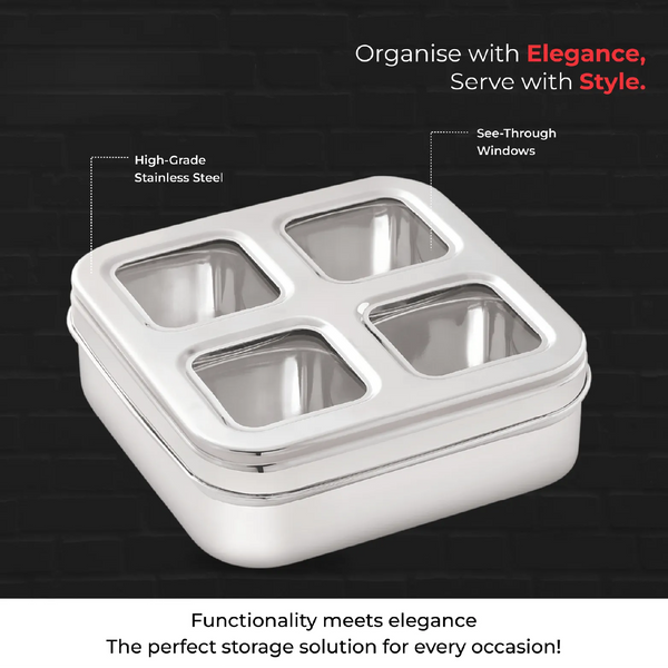 Vista Dry Fruit Tin / Spice Tin