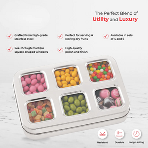 Vista Dry Fruit Tin / Spice Tin