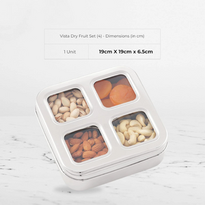 Vista Dry Fruit Tin / Spice Tin