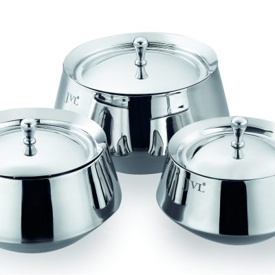 Double Wall Serving Bowl (Mirror Finish)