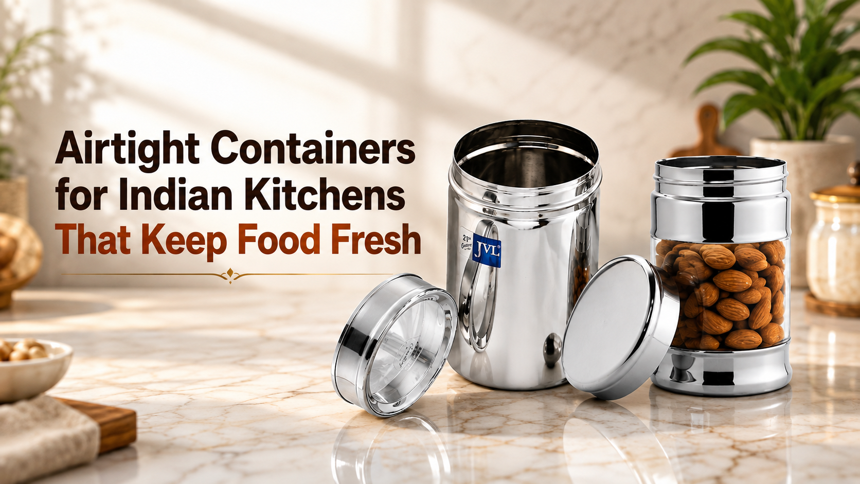 Airtight Containers for Indian Kitchens That Keep Food Fresh