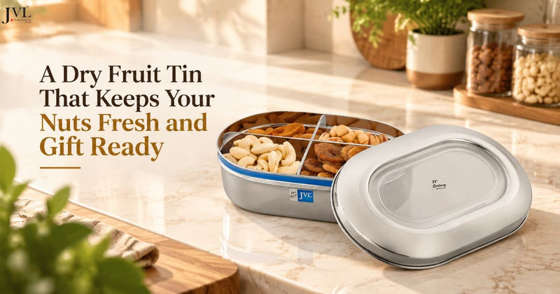 A Dry Fruit Tin That Keeps Your Nuts Fresh and Gift Ready
