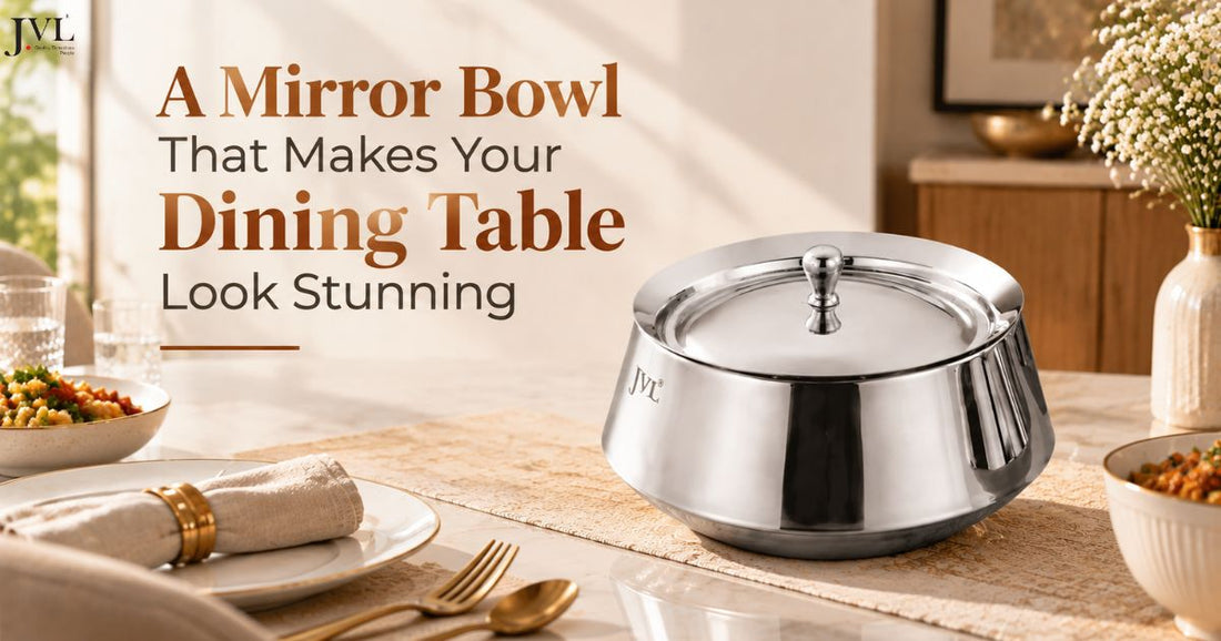 A Mirror Bowl That Makes Your Dining Table Look Stunning