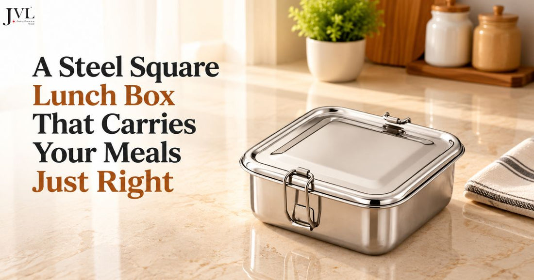  Steel Square Lunch Box Is the Smartest Tiffin You Will Ever Own