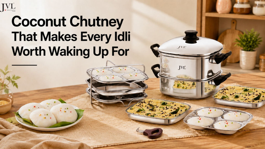 Coconut Chutney That Makes Every Idli Worth Waking Up For