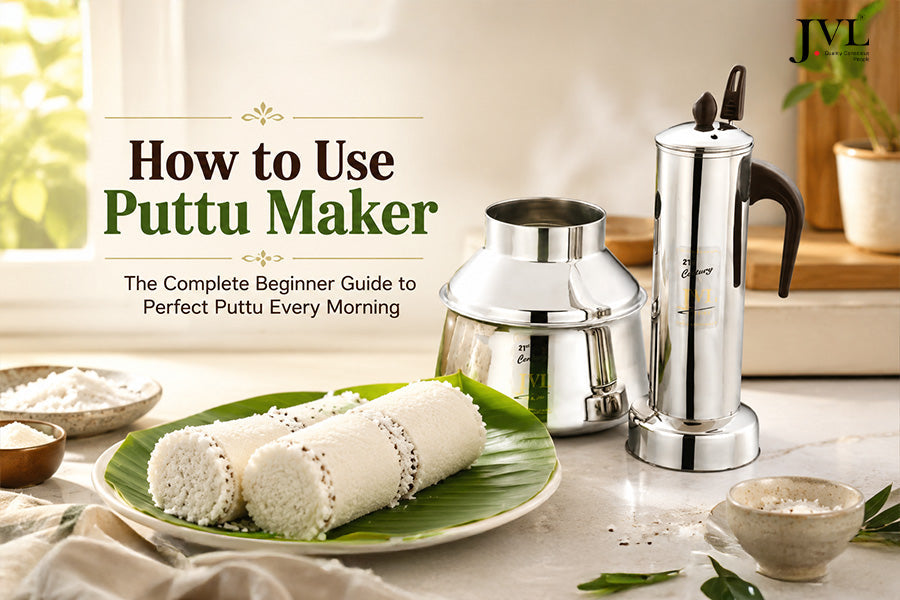 How to Use Puttu Maker – The Complete Beginner Guide to Perfect Puttu Every Morning