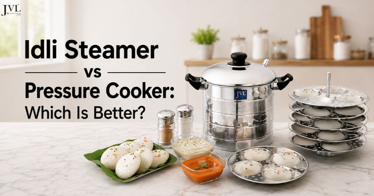 Idli Steamer vs Pressure Cooker: Which Is Better