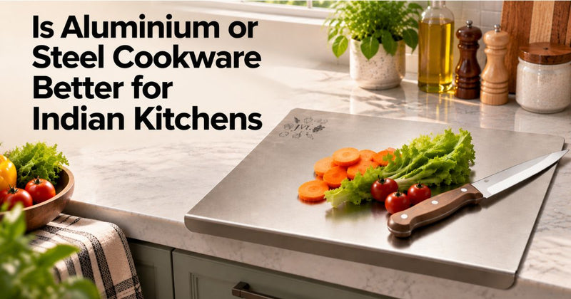 Is Aluminium or Steel Cookware Better for Indian Kitchens